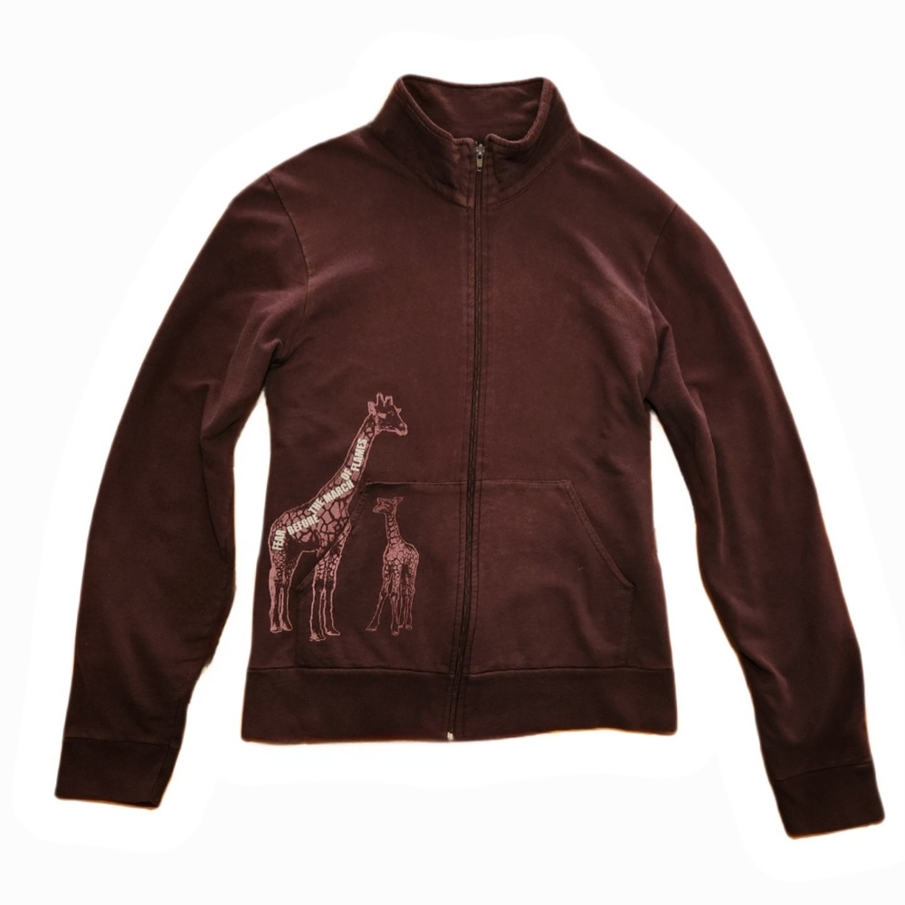 Fear Before The March Of Flames Zip-up Sweatshirt Track Jacket Vintage Rare